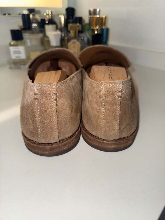 Frye Men\'s Suede Slip-On Loafers Size 12D main image 10